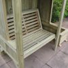 Cottage 2-seater panelled arbour 3