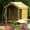 Cottage 3-seater panelled arbour 2