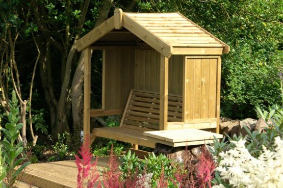 Cottage 3-seater panelled arbour 2