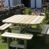 8-seater square picnic table 1