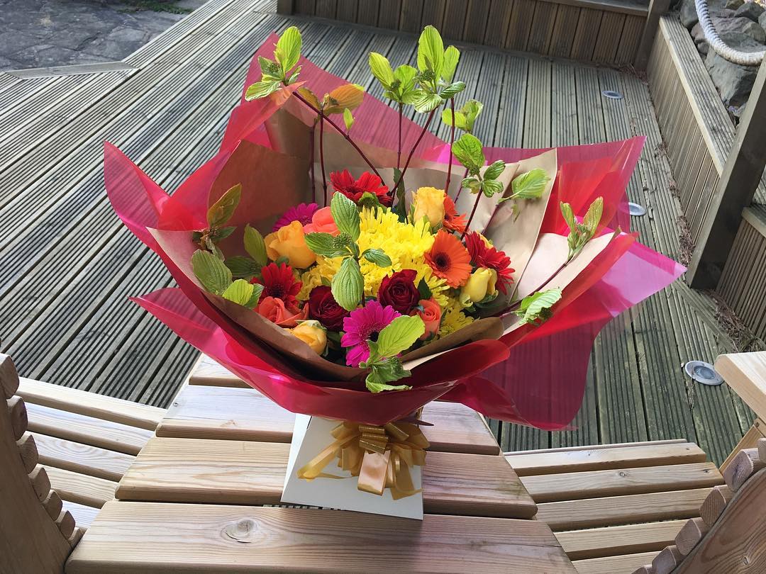 Colourful Flower Bouquet leeds flowers • shadwell florist