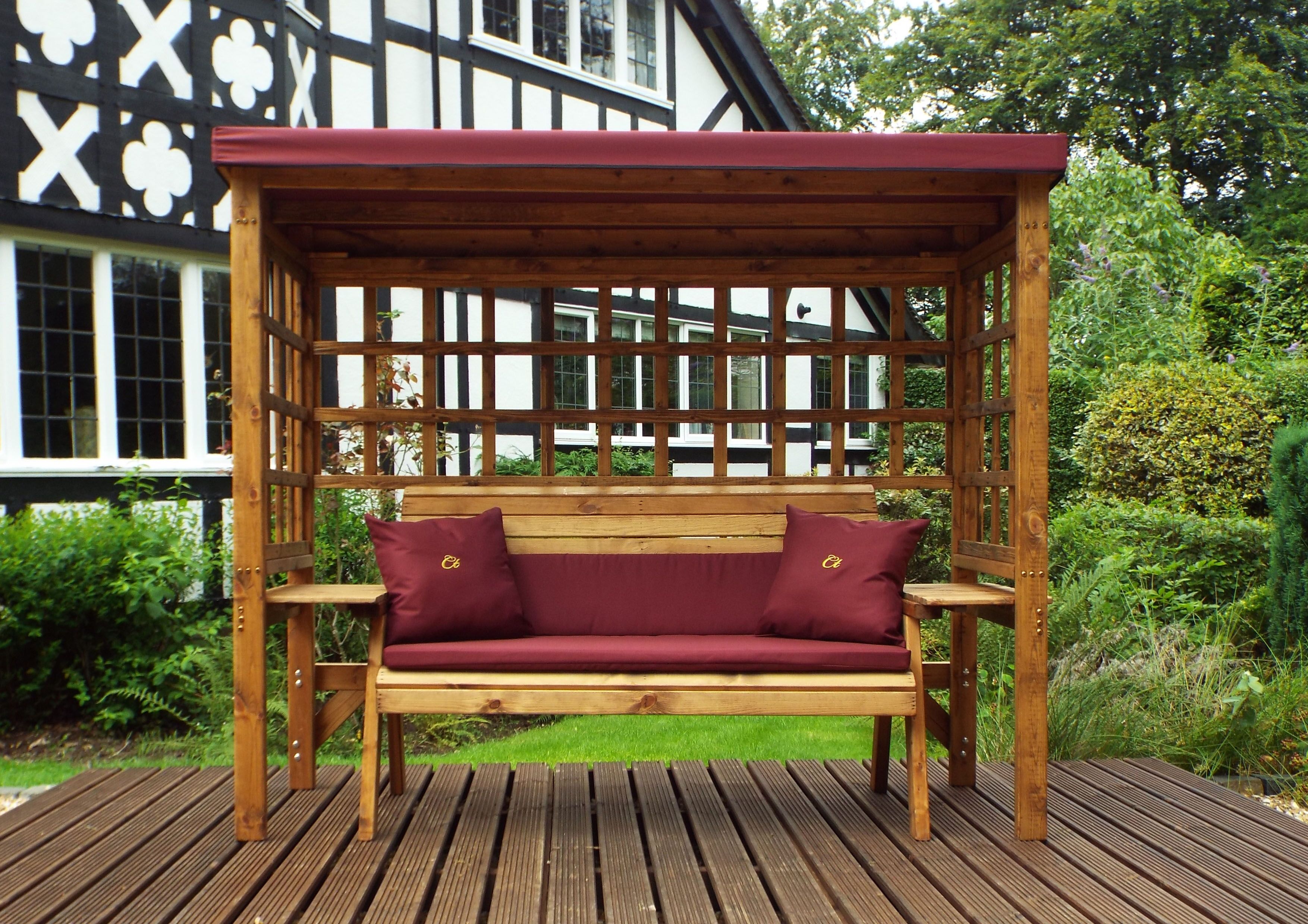 Charles Taylor wentworth garden arbour 3 seater outdoor furniture
