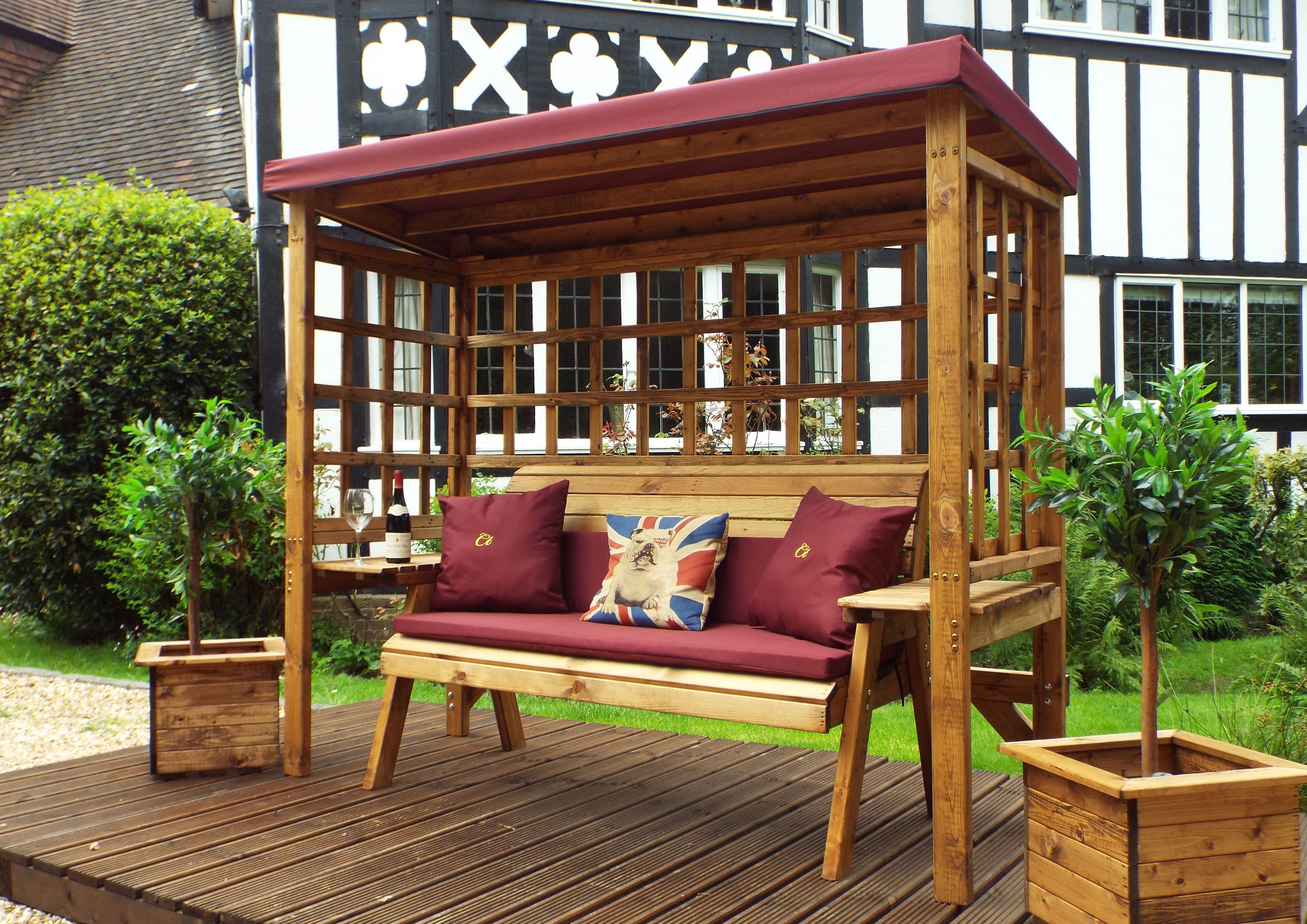 Charles Taylor wentworth garden arbour 3 seater outdoor furniture