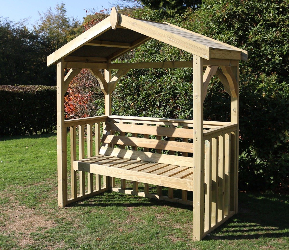 Anastasia Garden Arbour 3 Seater (AA102) • Flower Gardens Leeds