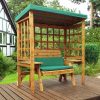 garden arbour double